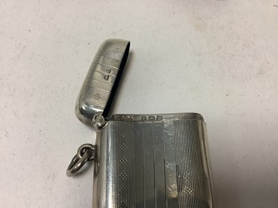 Lot 65 - Four Edwardian and later silver Vesta cases various (4)