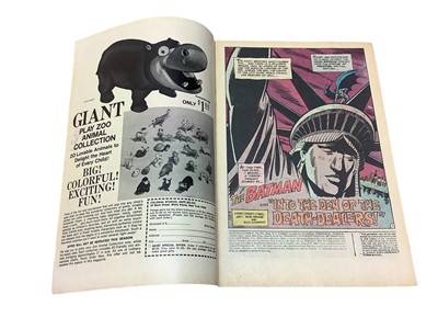 Lot 13 - DC Comics Batman with Robin The Teen Wonder #232 (1971) (American Price Variant) The first appearance of Ra's al Ghul & the second appearance of Talia al Ghul - Neal Adams cover art together with D...