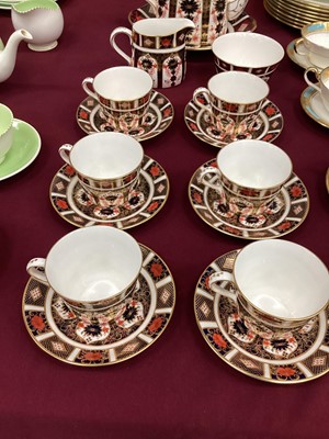 Lot 1156 - Royal Crown Derby Imari teaset