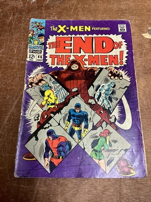 Lot 33 - Marvel Comics The Uncanny X-Men #46 (1968) (American Price Variant) Juggernaut and Foggy Nelson appearances + Origin of Iceman continues. X-Men #60, #61, #62 (1969) First and second appearance of S...