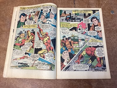 Lot 40 - Marvel Comics The Invincible Iron Man, 1960's and some 1970's (English price variants). To include #12 - first appearance of the Controller, #27 - first apperance of Fireband and many other. To inc...