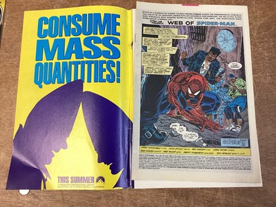 Lot 47 - Marvel Comics Spider-Man "Maximum Carnage" complete storyline part 1 - 14, 1993 (American price variants). Part 2 back and front cover is detached. (14)