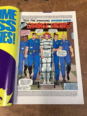 Lot 47 - Marvel Comics Spider-Man "Maximum Carnage" complete storyline part 1 - 14, 1993 (American price variants). Part 2 back and front cover is detached. (14)
