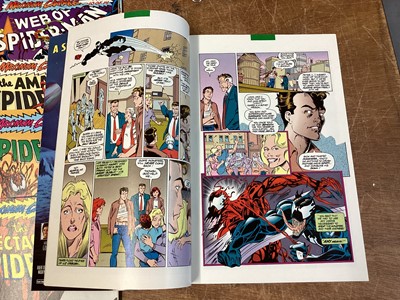 Lot 47 - Marvel Comics Spider-Man "Maximum Carnage" complete storyline part 1 - 14, 1993 (American price variants). Part 2 back and front cover is detached. (14)