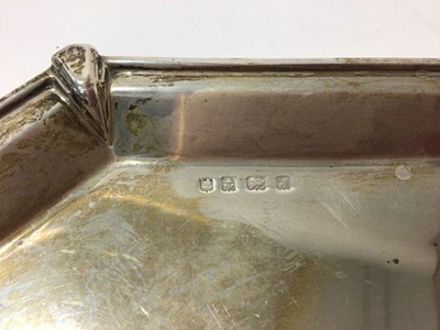 Lot 300 - 1930s Art Deco silver tray