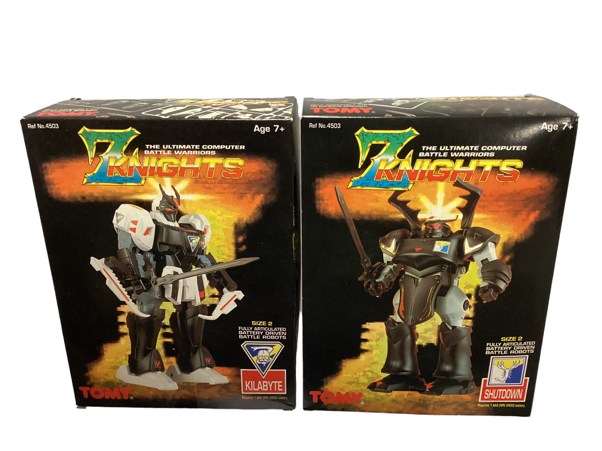 Lot 319 - Tomy (1986) Z Knights (The Ultimate Computer