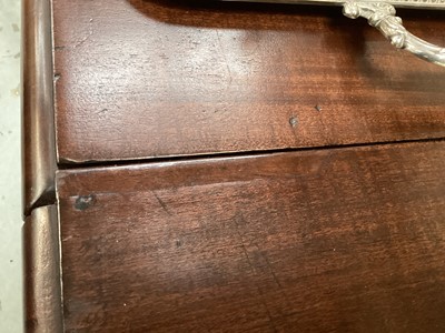 Lot 1307 - George II Cuban mahogany drop-leaf dining table