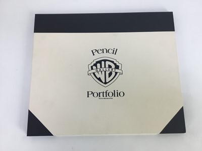 Lot 36 - Warner Brothers pencil portfolio - 6 drawings and roughs of Looney Tunes and Tiny Toons characters