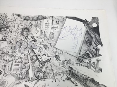 Lot 30 - Chris Orr (b.1943) lithograph - 1796 and all that, pencil signed, dated and titled, proof aside of the edition of 100