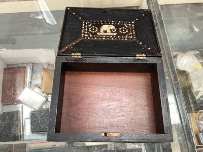 Lot 418 - Collection of antique Sinhalese porcupine quill boxes (9).