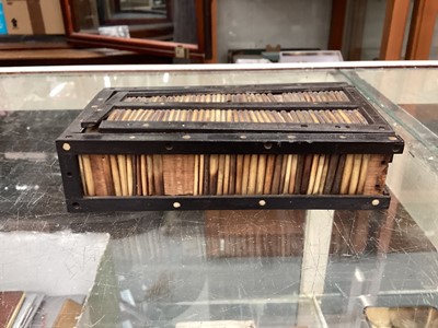 Lot 418 - Collection of antique Sinhalese porcupine quill boxes (9).