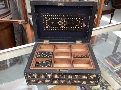 Lot 418 - Collection of antique Sinhalese porcupine quill boxes (9).