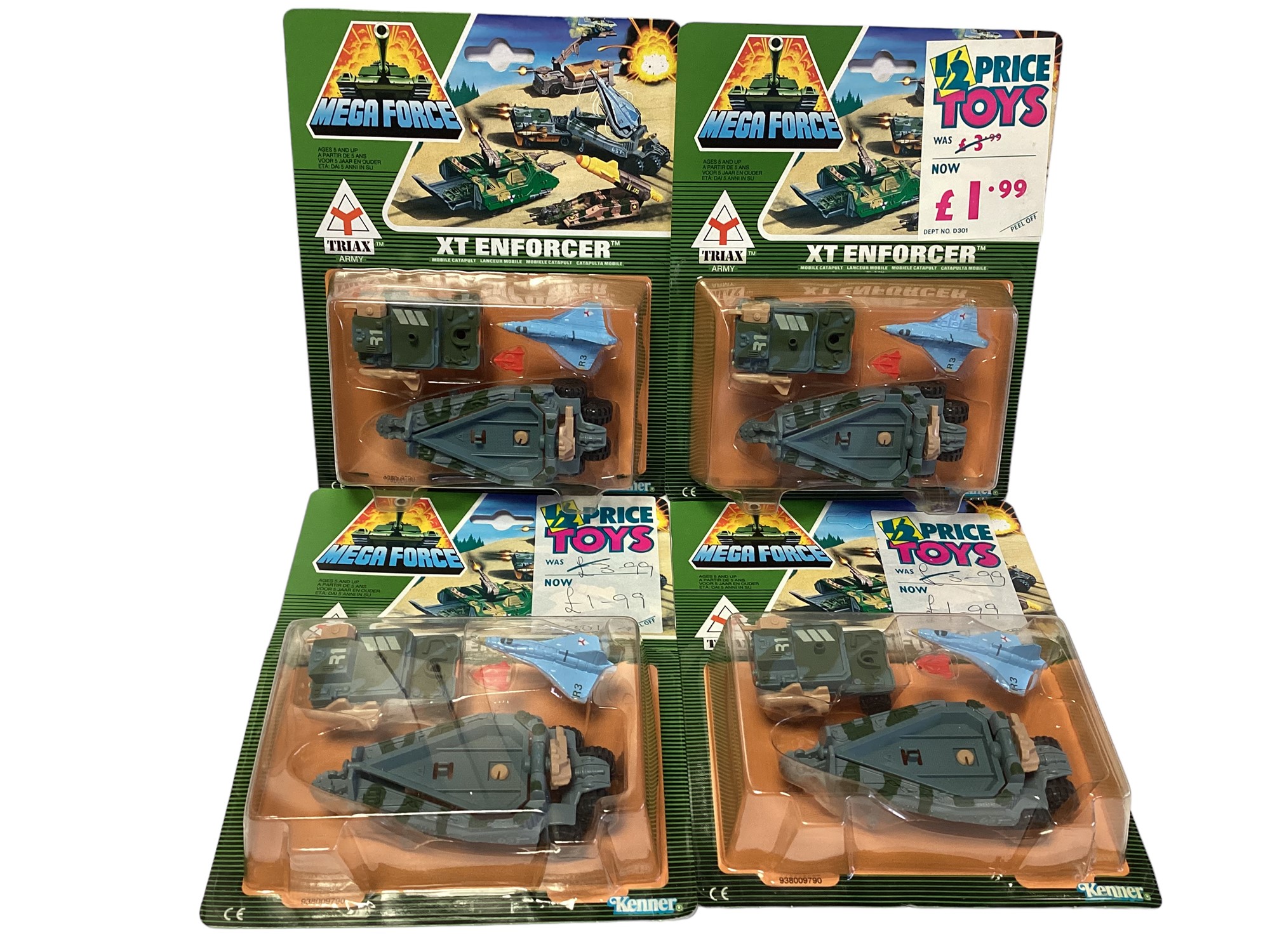 Lot 37 - Kenner (c1989) Mega Force diecast Triax &