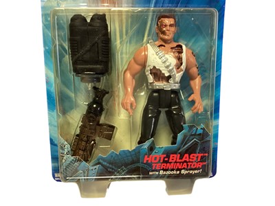 Lot 145 - Kenner (c1993) Terminator 2 Future War Hot-Blast Terminator 5 1/2" action figure, on card with bubblepack No.60214 (1)