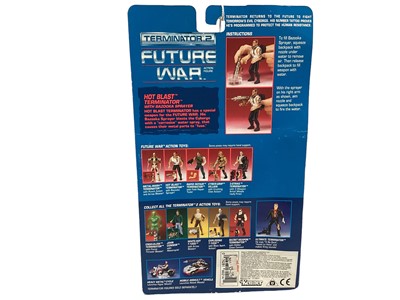Lot 145 - Kenner (c1993) Terminator 2 Future War Hot-Blast Terminator 5 1/2" action figure, on card with bubblepack No.60214 (1)