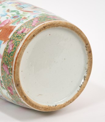 Lot 208 - 19th century Chinese Canton vase