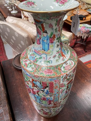 Lot 208 - 19th century Chinese Canton vase