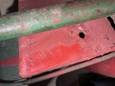 Lot 14 - Land Rover rolling chassis, this chassis (believed to be from a Series I)