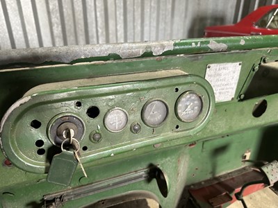 Lot 14 - Land Rover rolling chassis, this chassis (believed to be from a Series I)