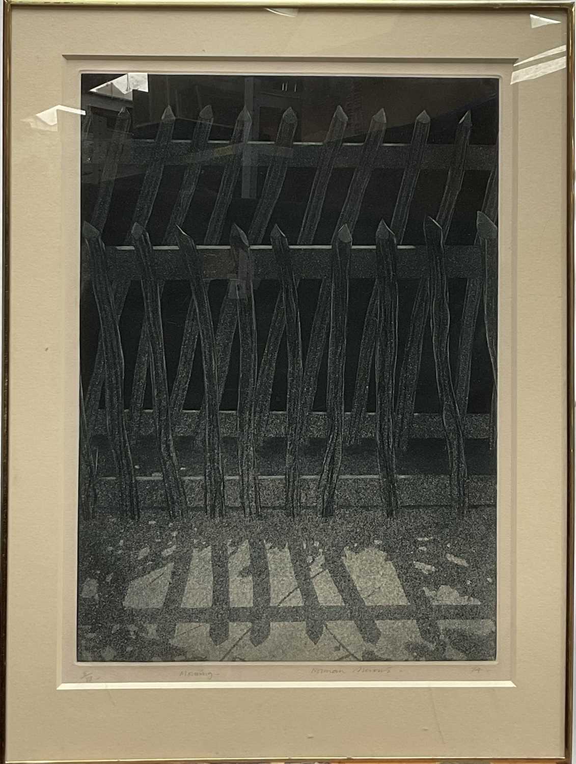 Lot 32 - Norman Stevens, 'Morning', aquatint, dated 1974