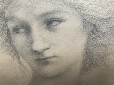 Lot 37 - Two prints after Burne-Jones, one with a Frederich Hollyer stamp