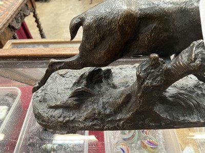 Lot 1528 - Manner of Mene, bronze figure of a stag, apparently unsigned