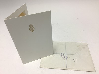 Lot 76 - H.R.H. Prince Charles Prince of Wales (now H.M. King Charles III) 1977 Christmas card