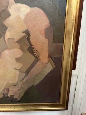 Lot 1187 - *Cornelius McCarthy (1935-2009) oil on canvas - Male nudes, signed and dated '85, 127cm x 101cm, framed