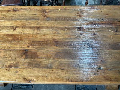 Lot 42 - Large refectory table