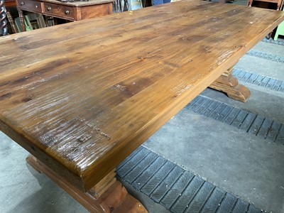 Lot 42 - Large refectory table