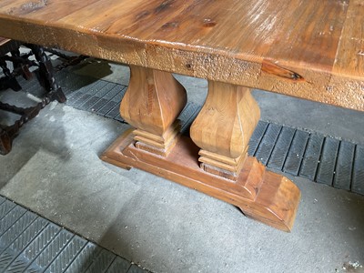 Lot 42 - Large refectory table