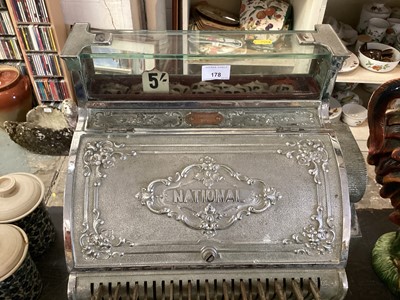 Lot 178 - Antique National cash register