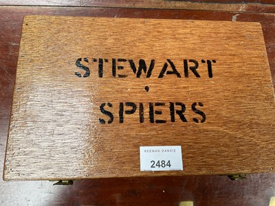 Lot 2484 - Stewart and Spiers boxed plane