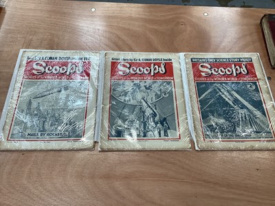 Lot 1759 - Scoops sci-fi magazine, a complete set from issues 1 - 20 (1934).