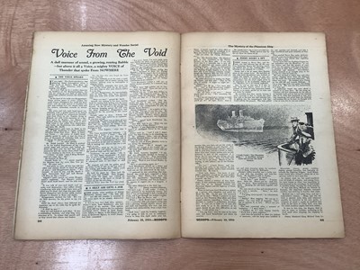 Lot 1759 - Scoops sci-fi magazine, a complete set from issues 1 - 20 (1934).