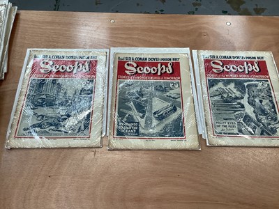 Lot 1759 - Scoops sci-fi magazine, a complete set from issues 1 - 20 (1934).