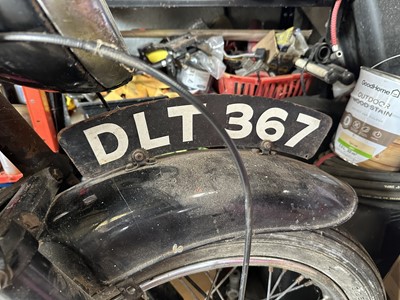 Lot 26 - 1937 Scott Flying Squirrel 596cc motorcycle reg. no. DLT 367