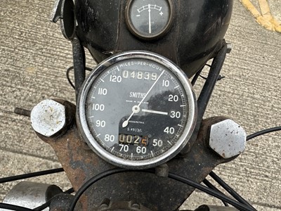 Lot 26 - 1937 Scott Flying Squirrel 596cc motorcycle reg. no. DLT 367