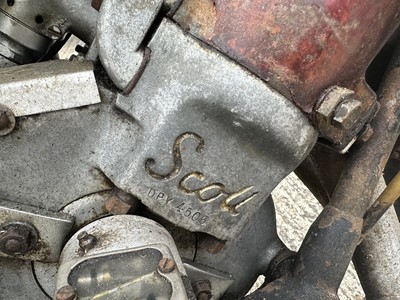Lot 26 - 1937 Scott Flying Squirrel 596cc motorcycle reg. no. DLT 367