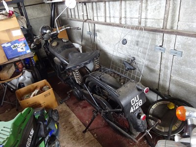 Lot 36 - 1929 OK Supreme 300cc motorcycle, reg. no. OU 4128