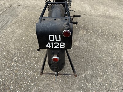 Lot 36 - 1929 OK Supreme 300cc motorcycle, reg. no. OU 4128