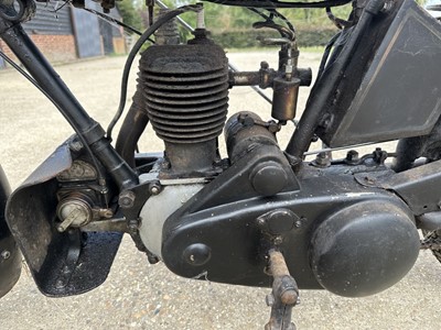 Lot 36 - 1929 OK Supreme 300cc motorcycle, reg. no. OU 4128