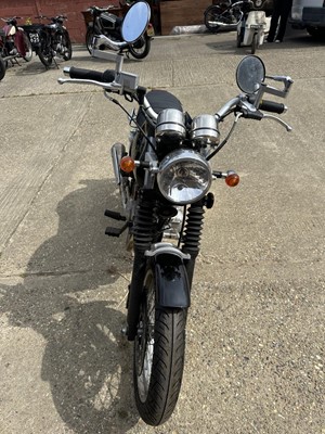 Lot 35 - 2018 AJS Tempest 125cc motorcycle, reg. no. GK18 UUJ finished in black. Offered for sale by direction of executors. Awaiting further details. (Subject to 12% buyers' premium inclusive of VAT)