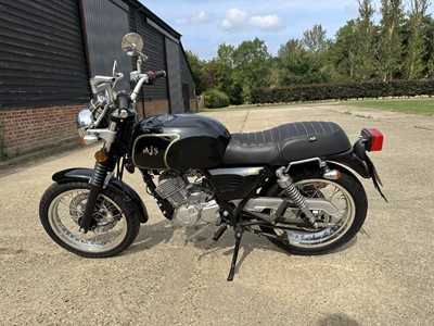 Lot 35 - 2018 AJS Tempest 125cc motorcycle, reg. no. GK18 UUJ finished in black. Offered for sale by direction of executors. Awaiting further details. (Subject to 12% buyers' premium inclusive of VAT)