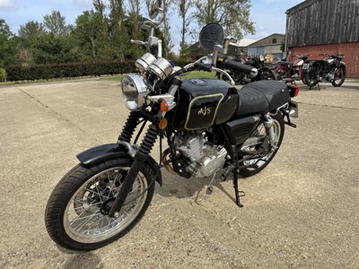 Lot 35 - 2018 AJS Tempest 125cc motorcycle, reg. no. GK18 UUJ finished in black. Offered for sale by direction of executors. Awaiting further details. (Subject to 12% buyers' premium inclusive of VAT)