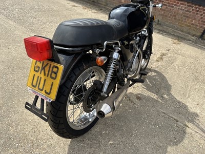 Lot 35 - 2018 AJS Tempest 125cc motorcycle, reg. no. GK18 UUJ finished in black. Offered for sale by direction of executors. Awaiting further details. (Subject to 12% buyers' premium inclusive of VAT)
