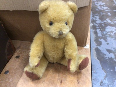 Lot 2644 - Steiff bunny and other bears housed in a vintage pram