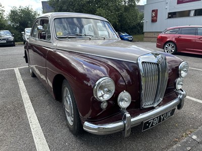 Lot 9 - 1959 MG ZB Magnette Varitone saloon, reg. no. 791 YUK