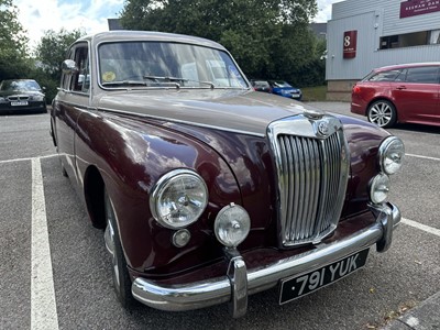 Lot 9 - 1959 MG ZB Magnette Varitone saloon, reg. no. 791 YUK