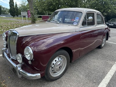 Lot 9 - 1959 MG ZB Magnette Varitone saloon, reg. no. 791 YUK
